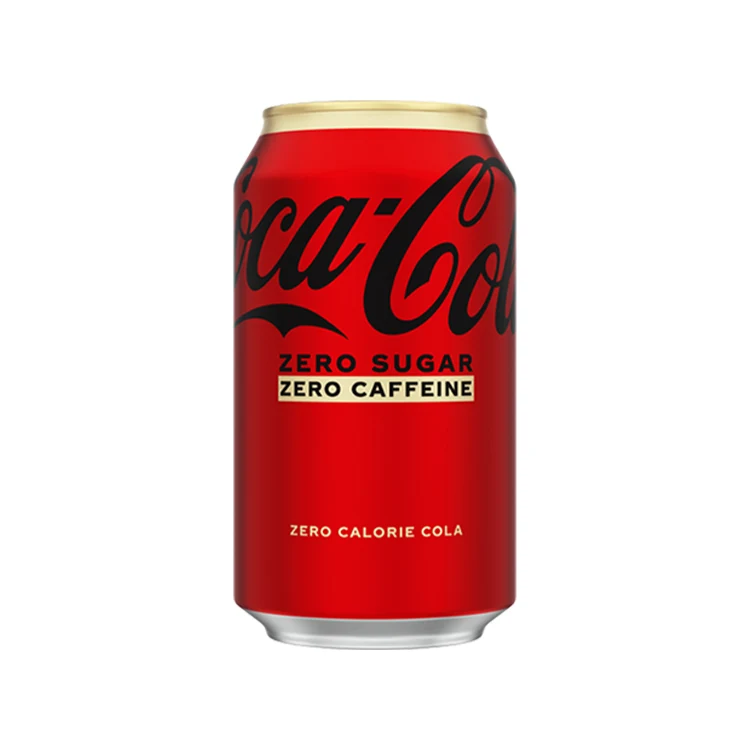 Coca-Cola Zero Caffeine Free — Caffeine-free, zero-sugar cola · 12 fl oz can