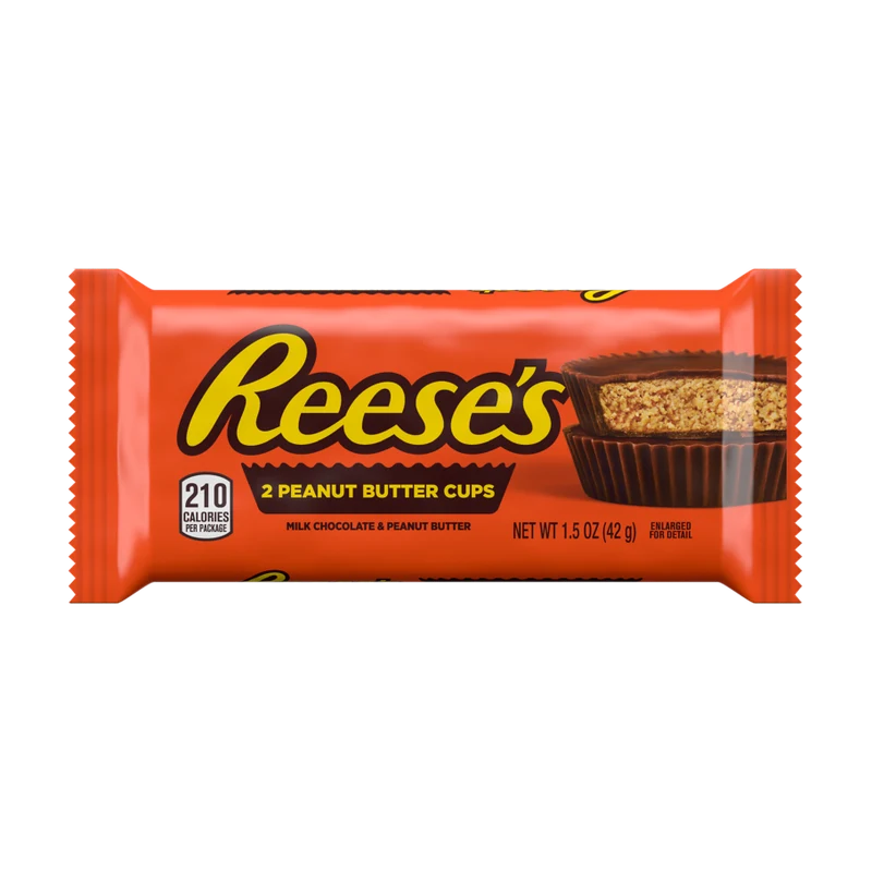 Reese’s Peanut Butter Cups — Milk chocolate peanut butter cups · 1.5 oz